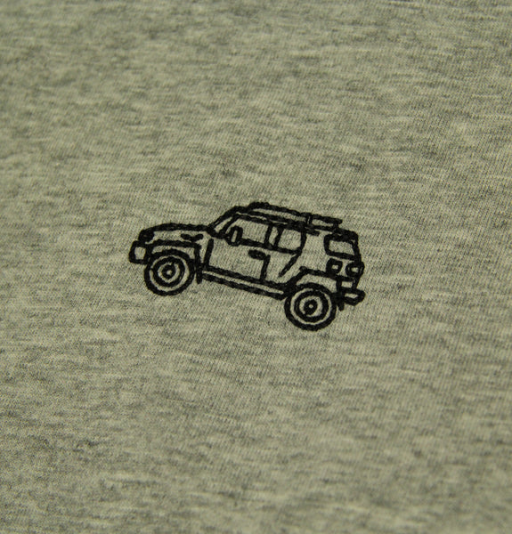 Embroidered Jeep Tee