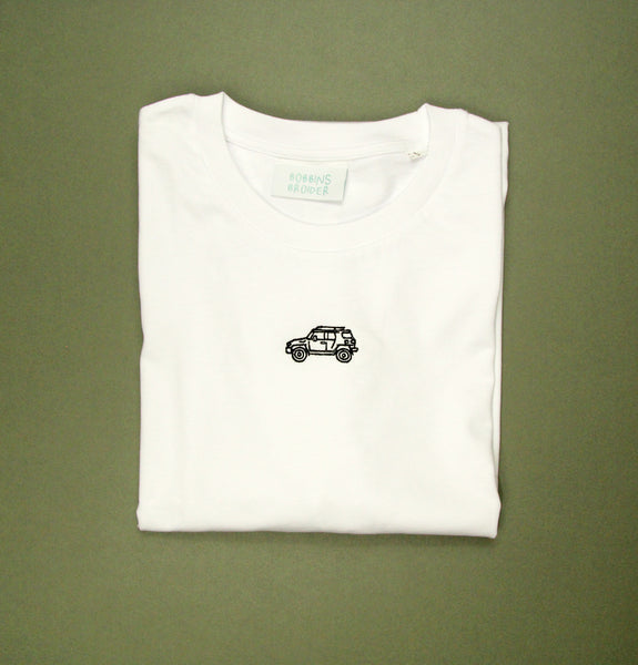 Embroidered Jeep Tee