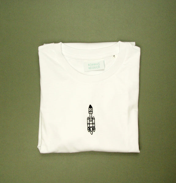 Embroidered Rocket Tee
