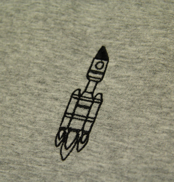 Embroidered Rocket Tee