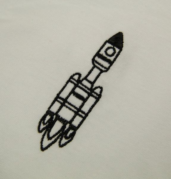 Embroidered Rocket Tee