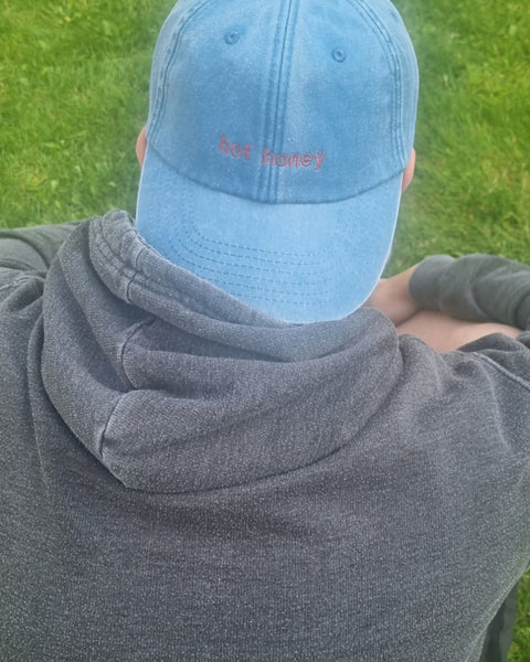Embroidered Hot Honey Vintage Cap
