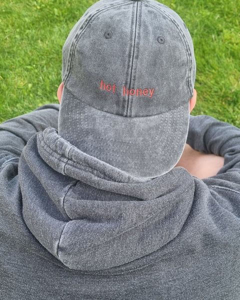 Embroidered Hot Honey Vintage Cap