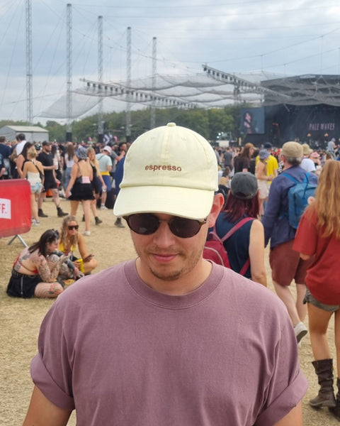 Embroidered Espresso Cap