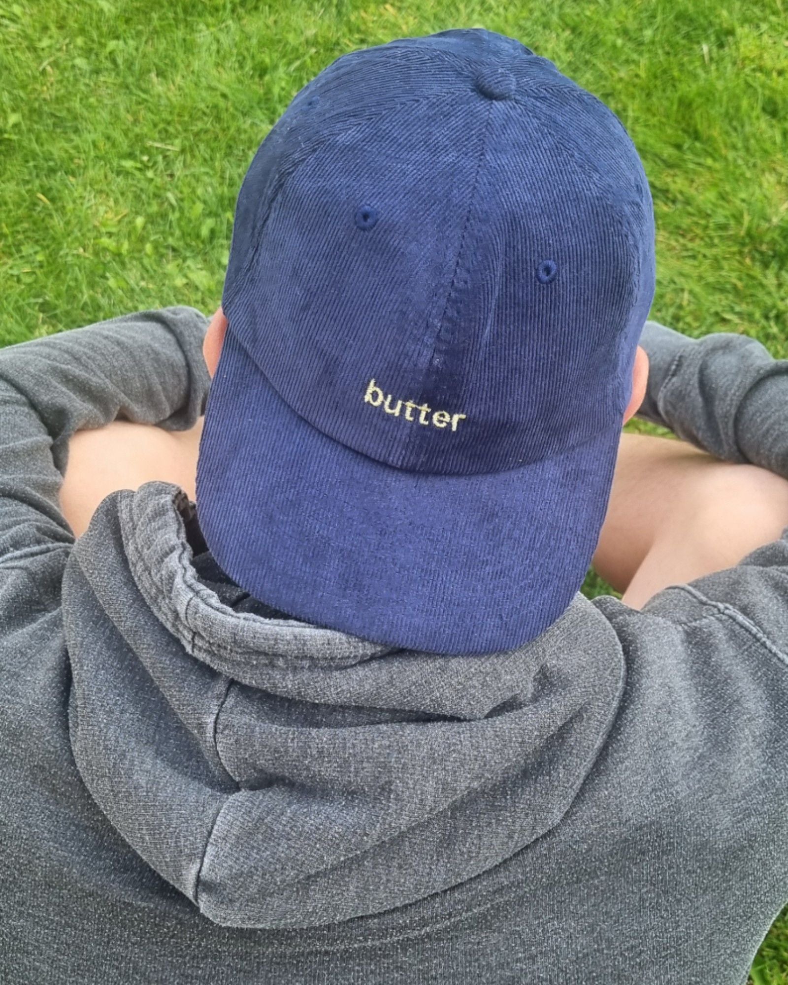 Embroidered Butter Cap