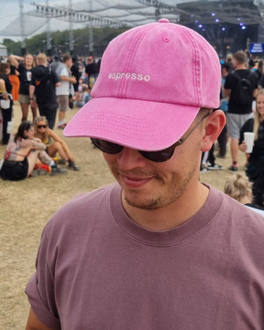 Embroidered Espresso Vintage Cap