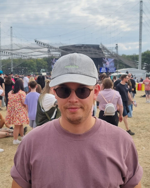 Embroidered Matcha Vintage Cap