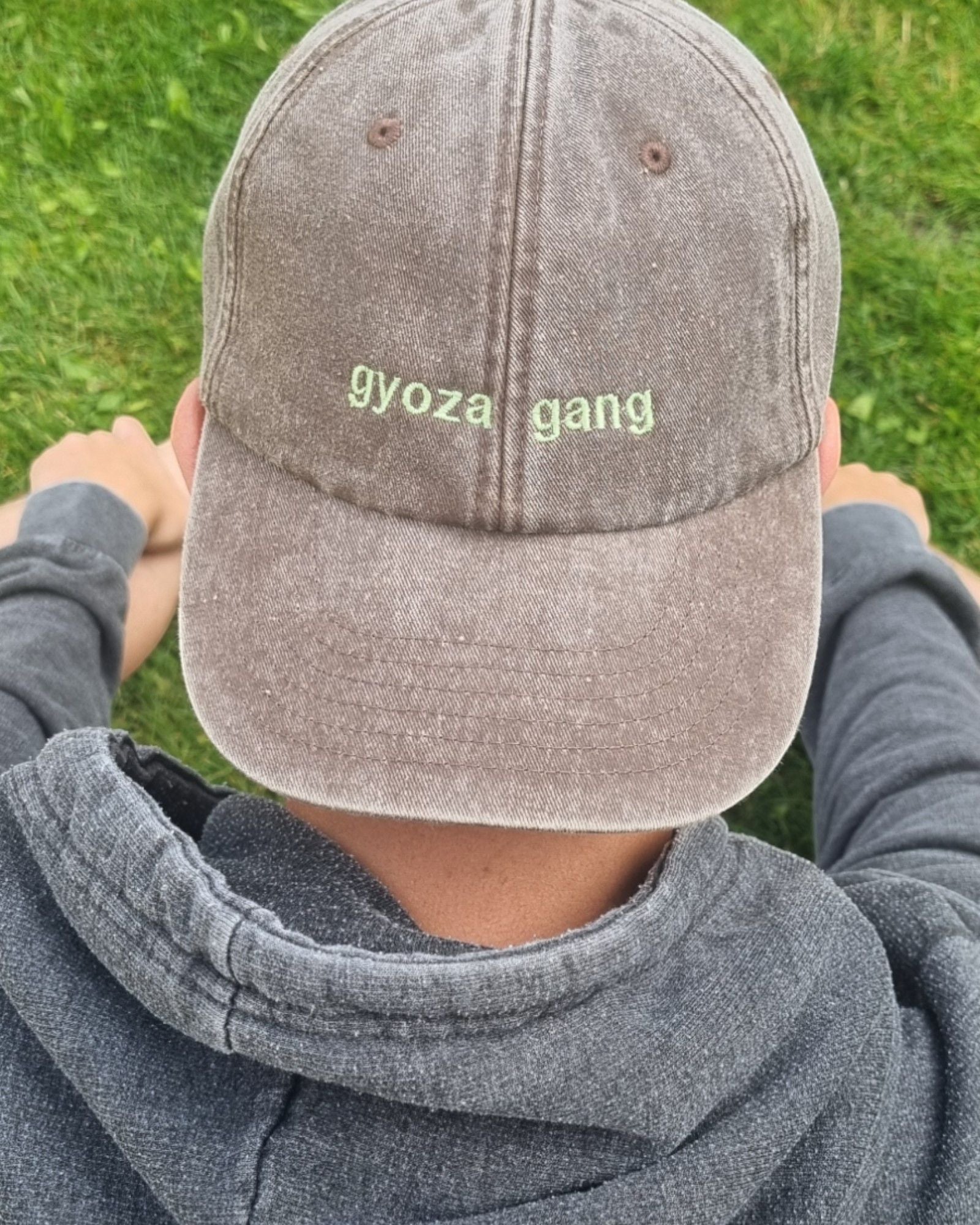 Embroidered Gyoza Gang Vintage Cap