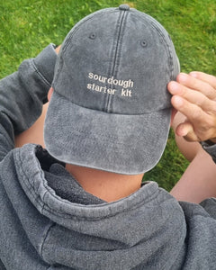Embroidered Sourdough Starter Kit Cord Cap