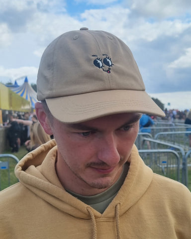 Embroidered Tongue Face Cap