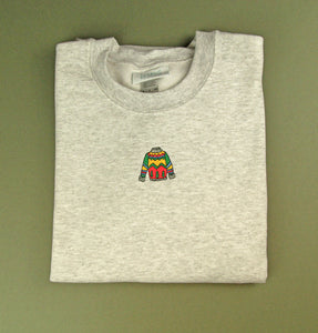 Embroidered Christmas Jumper Hoodie