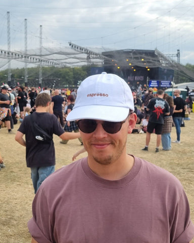 Embroidered Espresso Cap