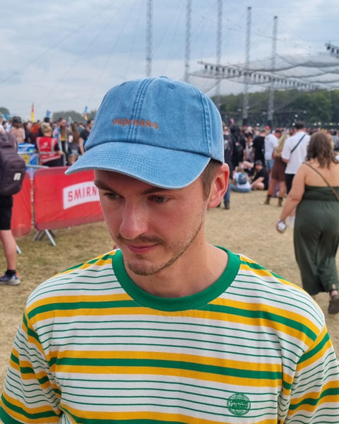 Embroidered Espresso Vintage Cap