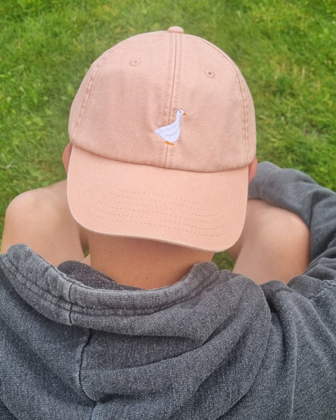 Embroidered Goose Vintage Cap