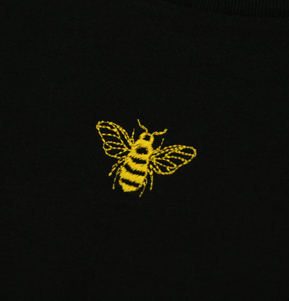 Embroidered Bee Hoodie