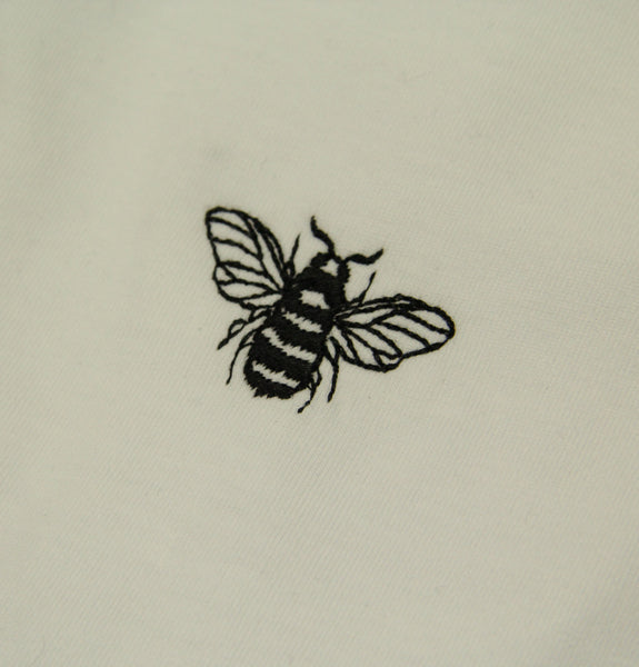 Embroidered Bee Hoodie
