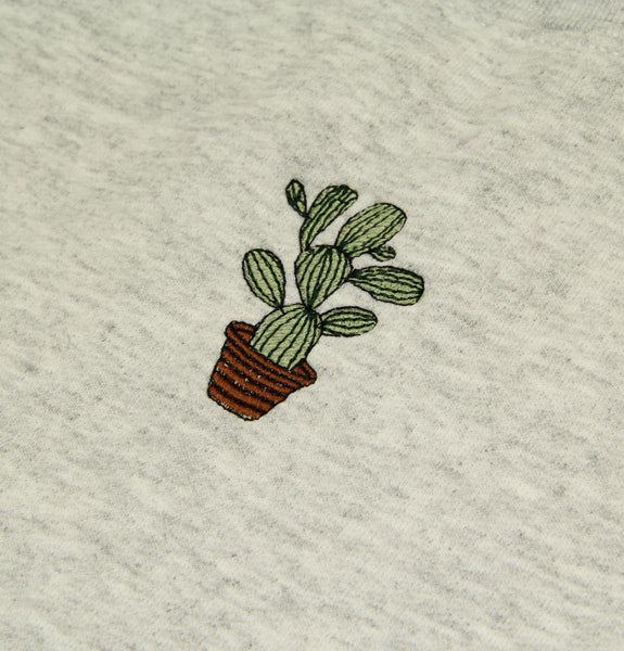 Embroidered Cactus Tee