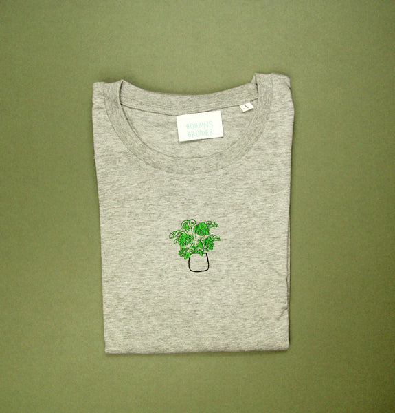 Embroidered Cheese Plant Tee