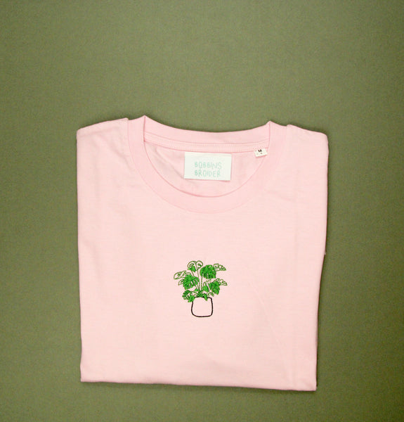 Embroidered Cheese Plant Tee