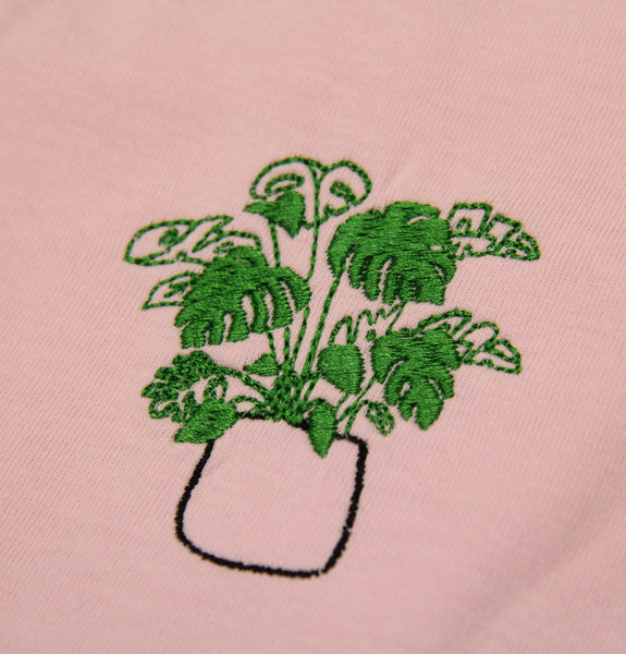 Embroidered Cheese Plant Tee