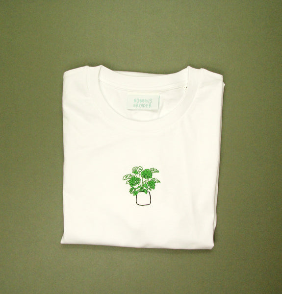 Embroidered Cheese Plant Tee