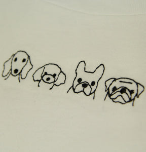 Embroidered Doggos Tee