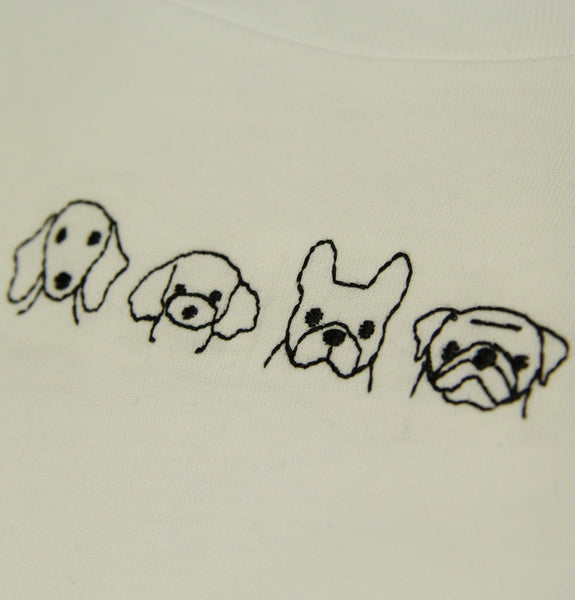 Embroidered Doggos Tee