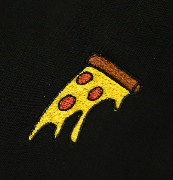 Embroidered Pizza Tee