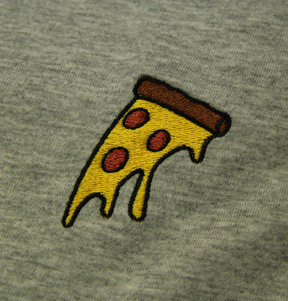 Embroidered Pizza Tee